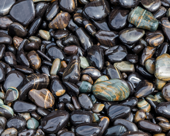 Pebble stones texture.